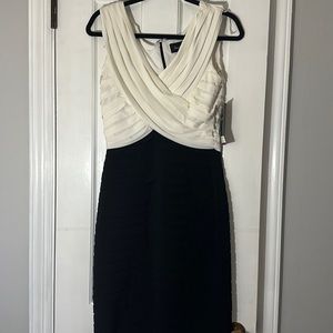 Black and White Cocktail Dress